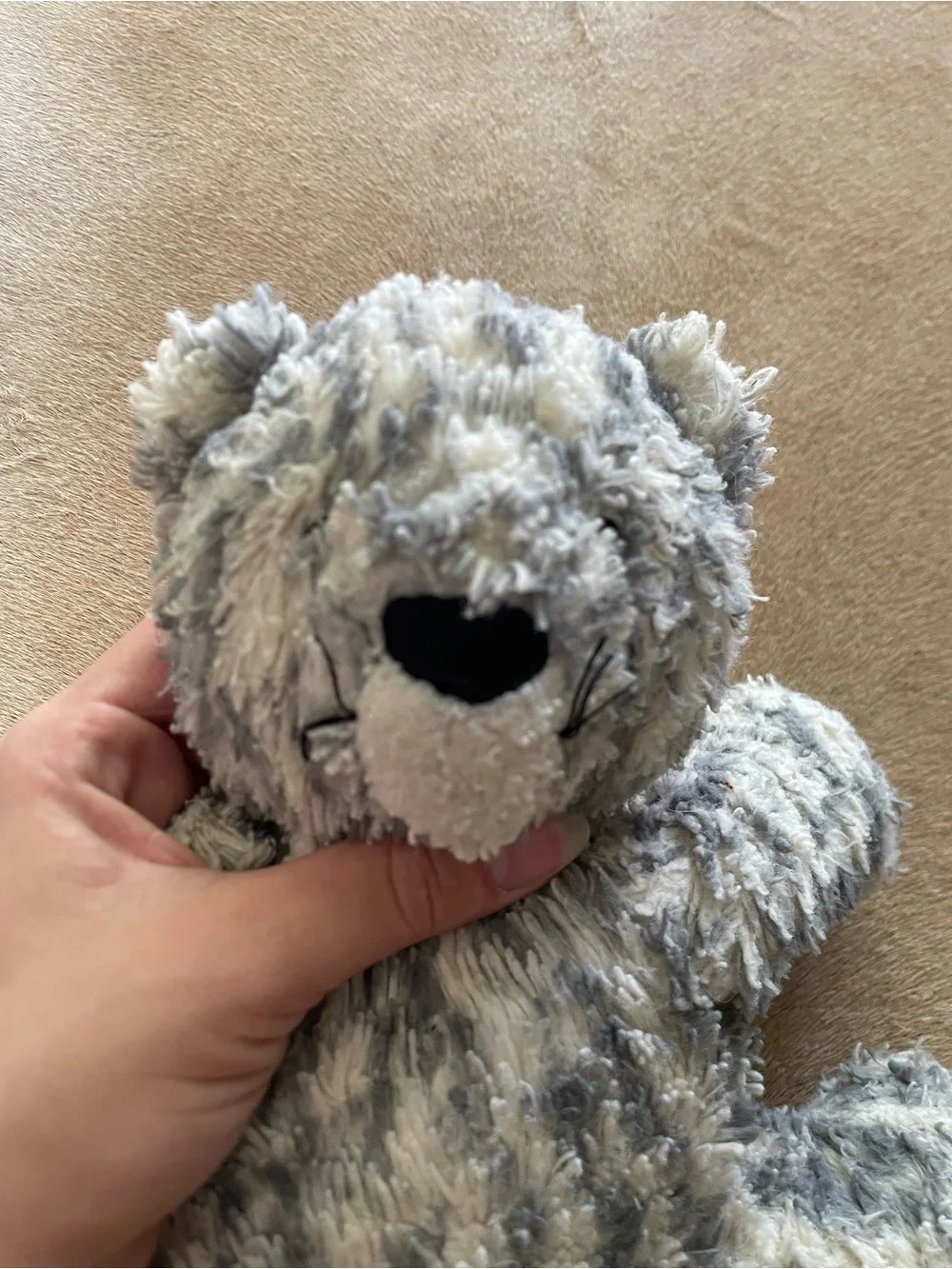 Jellycat fuddlewuddle snow